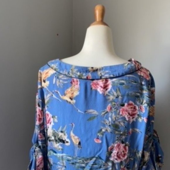 Zara Womens Blouse Floral Print - Picture 5 of 5